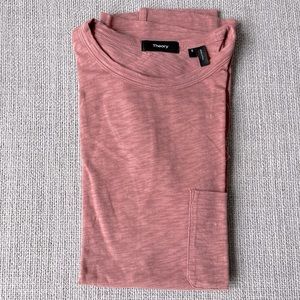 Theory Essential Tee in Cosmos Slub Cotton
